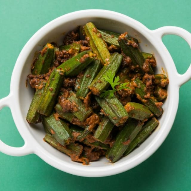 Bhindi Masala (Okra).