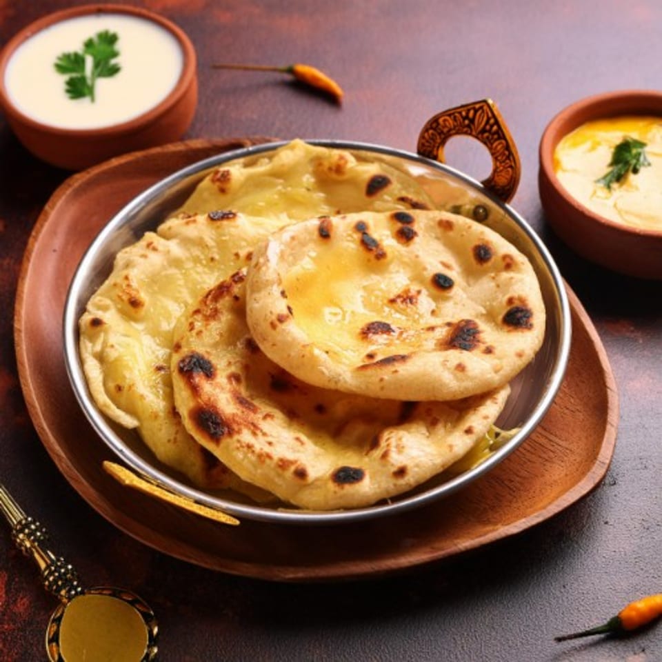 Savor our authentic naan