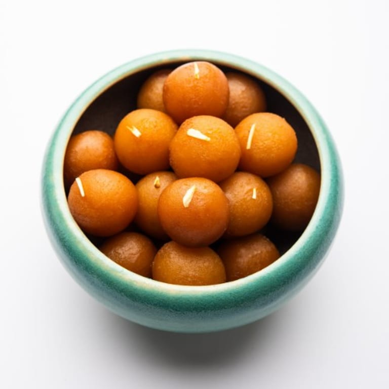 Indulge in our gulab jamun