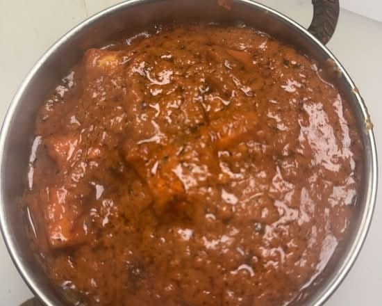 Paneer Tikka Masala.